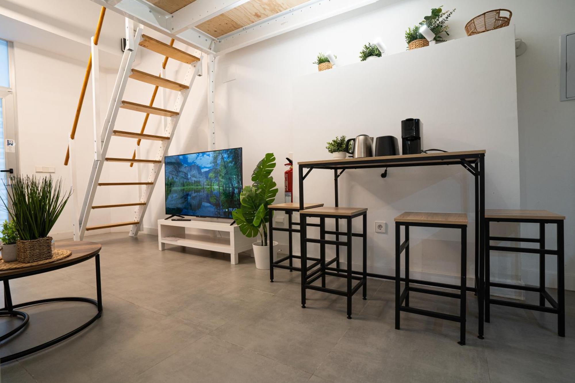 Apartamento Loft A 10 Min Del Centro Historico De Madrid A Exterior foto
